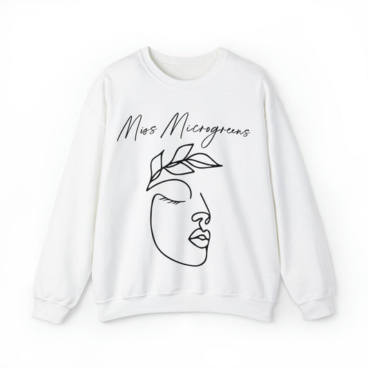 Miss Microgreens Crewneck Sweatshirt