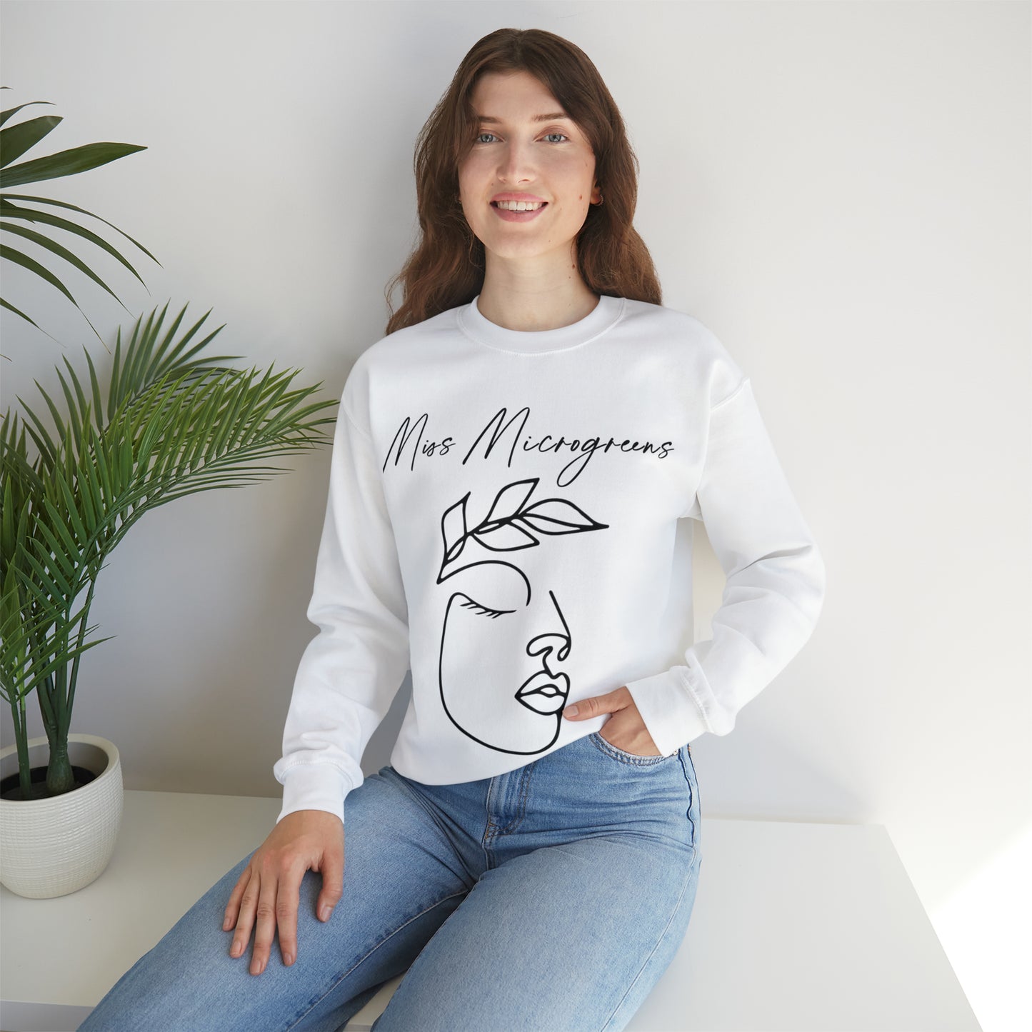 Miss Microgreens Crewneck Sweatshirt