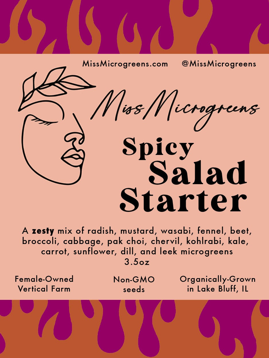 12 Deliveries - Spicy Salad Starter Mix