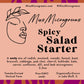 Spicy Salad Starter Mix